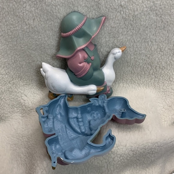 Burwood 2 piece Country Goose boy and girl plastic wall hanging set pastel color - Picture 9 of 10